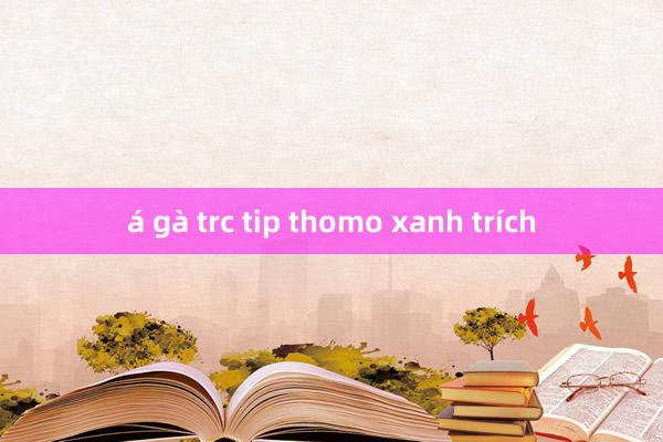 á gà trc tip thomo xanh trích