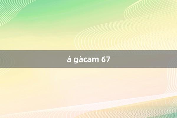 á gàcam 67