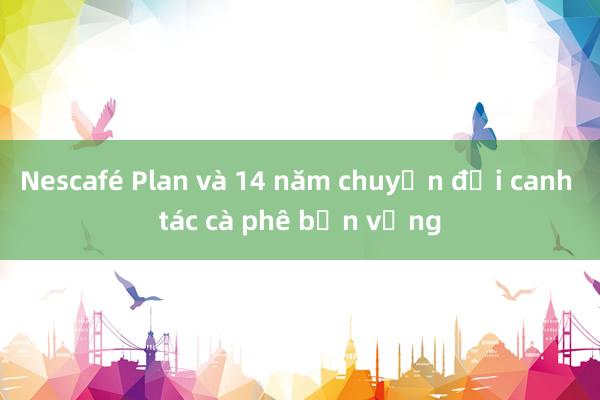 Nescafé Plan và 14 năm chuyển đổi canh tác cà phê bền vững