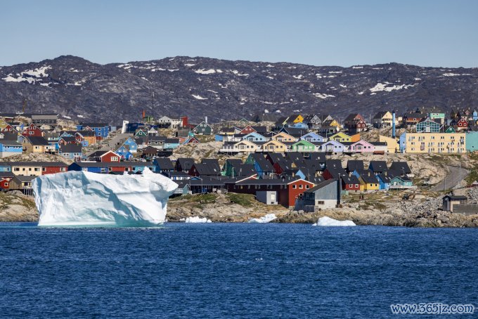 Băng trôi trên vịnh Disko， Ilulissat， tây Greenland tháng 6/2022. Ảnh: AFP